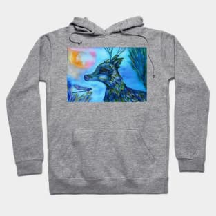 Deer Dragon Fairy Creature Hoodie